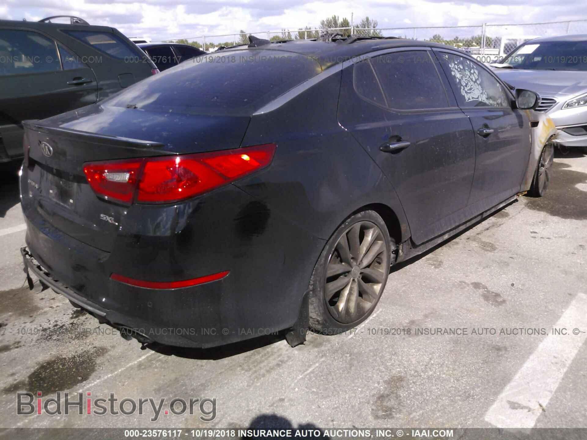 2014 KIA OPTIMA - VIN: 5XXGR4A67EG324616 - Фото 4