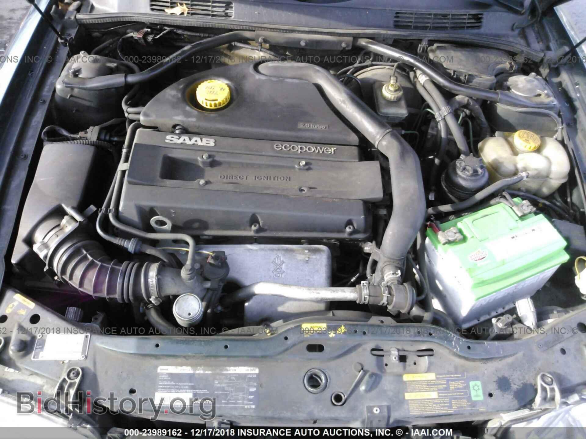 2000 SAAB 9-3 - VIN: YS3DF55K6Y2016476 - Фото 10