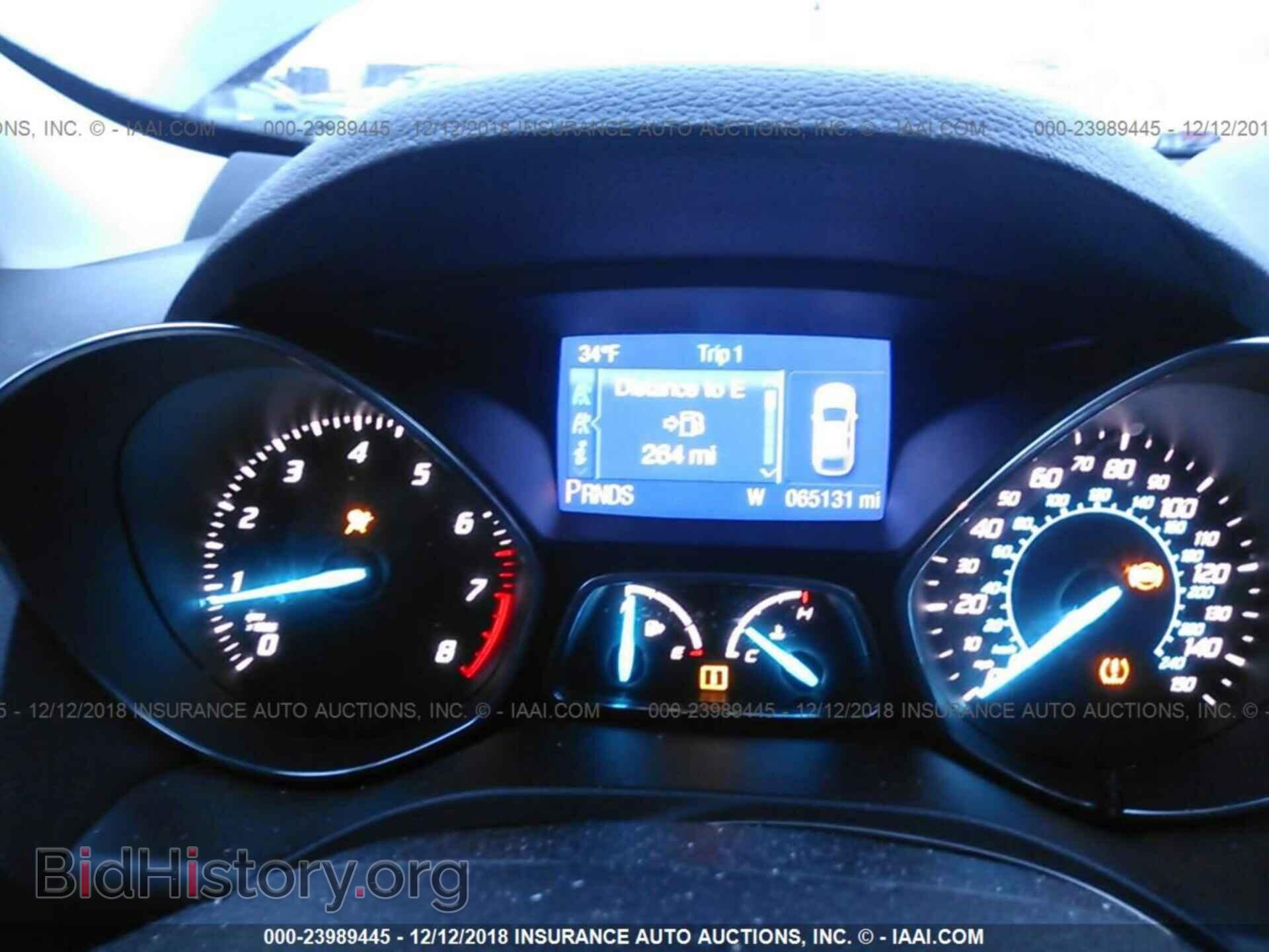 2013 FORD ESCAPE - VIN: 1FMCU0F78DUB70932 - Фото 7