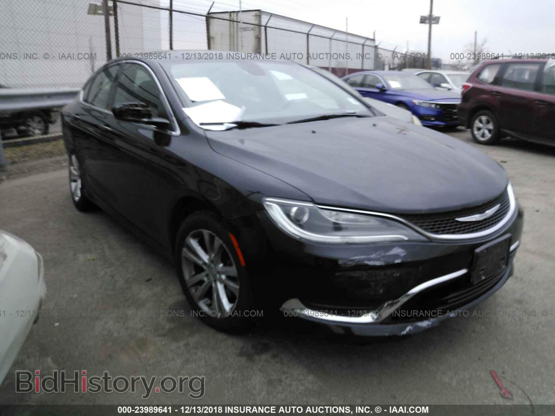Photo 1C3CCCAB6FN759466 - CHRYSLER 200 2015