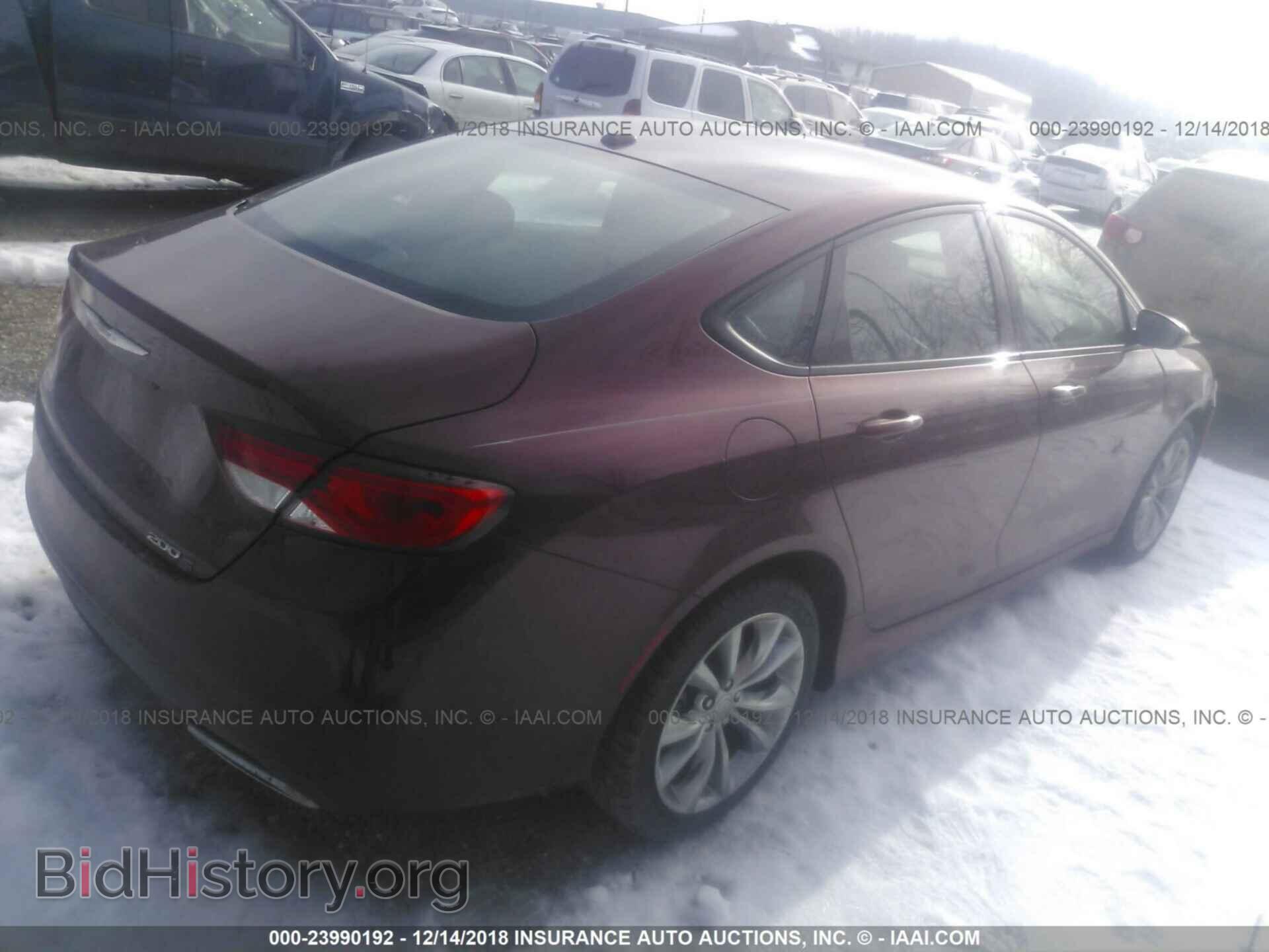 2015 CHRYSLER 200 - VIN: 1C3CCCBG9FN518074 - Фото 4