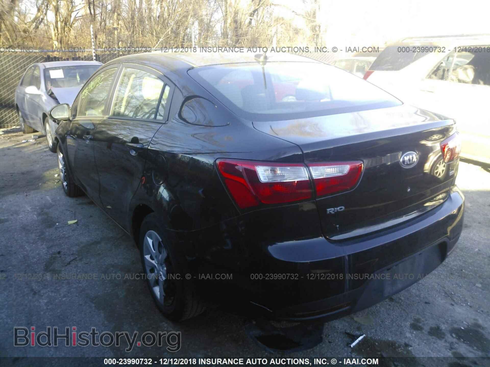 2014 KIA RIO - VIN: KNADM4A35E6409781 - Фото 3