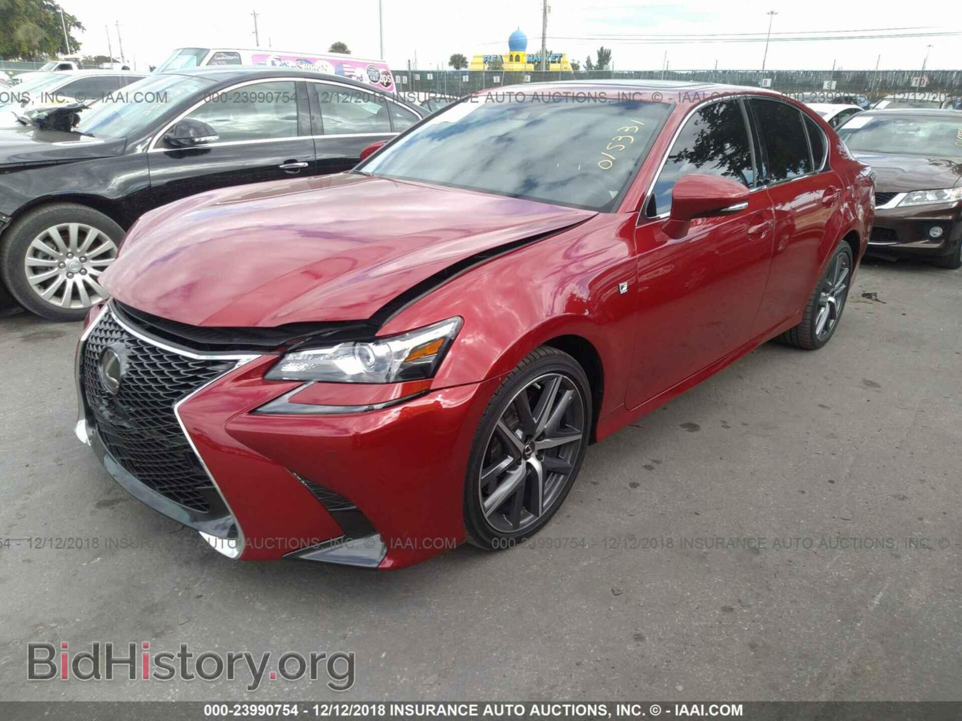 2018 LEXUS GS - VIN: JTHBZ1BL0JA015331 - Photo 2