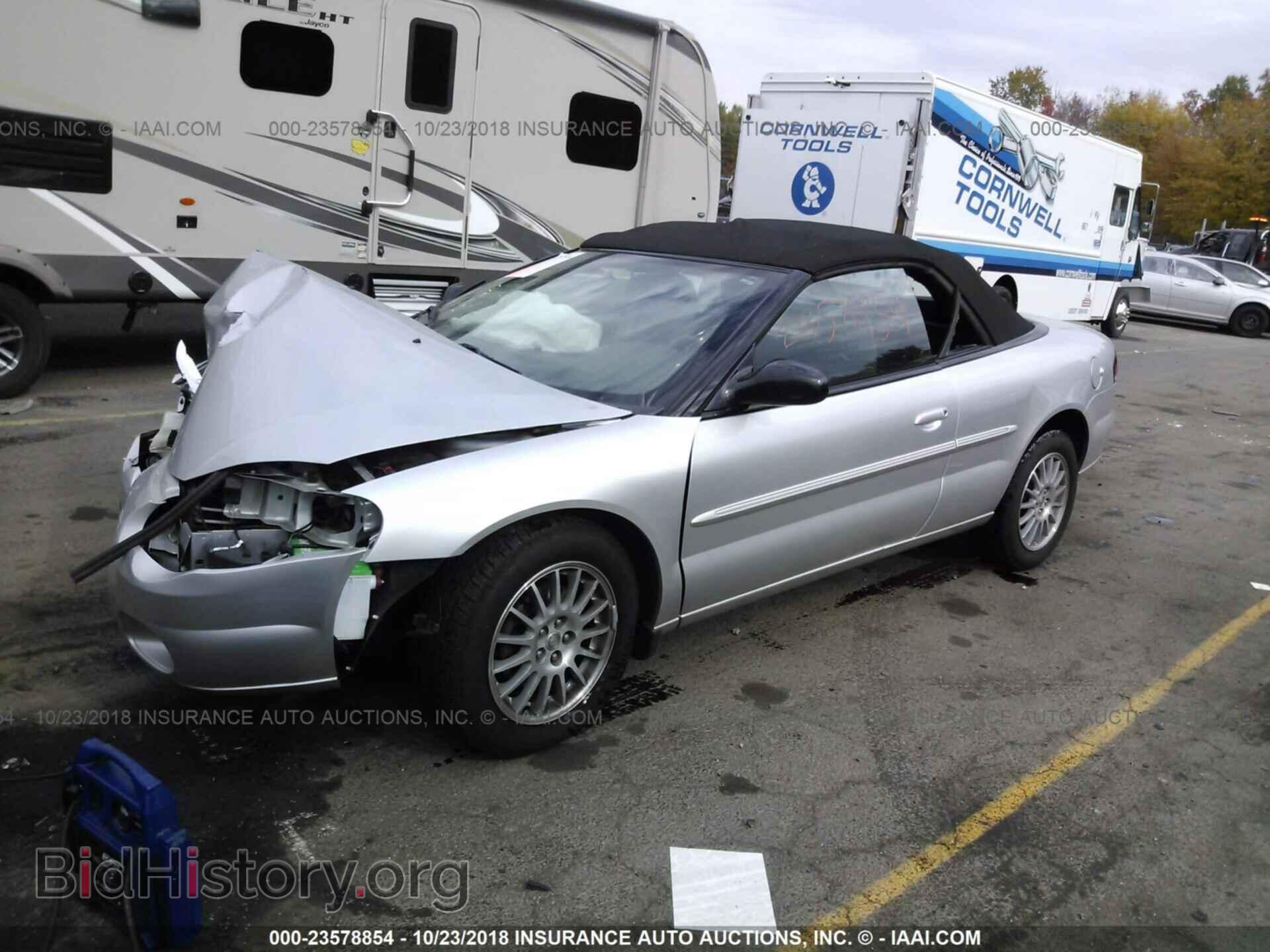 2006 CHRYSLER SEBRING - VIN: 1C3EL55R76N282977 - Фото 2