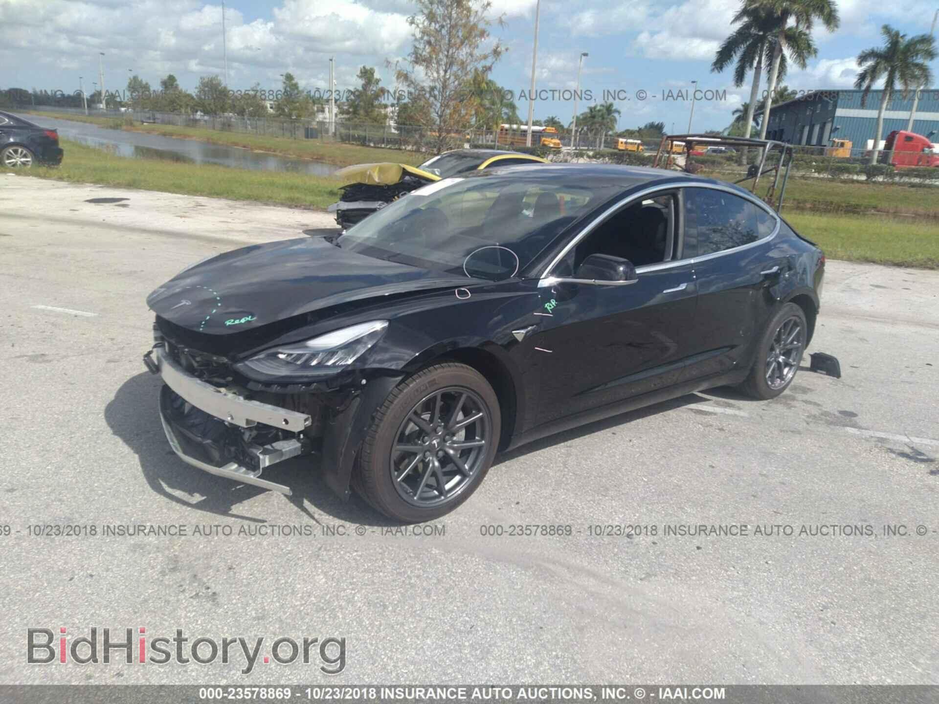 2018 TESLA MODEL 3 - VIN: 5YJ3E1EA7JF011473 - Фото 2
