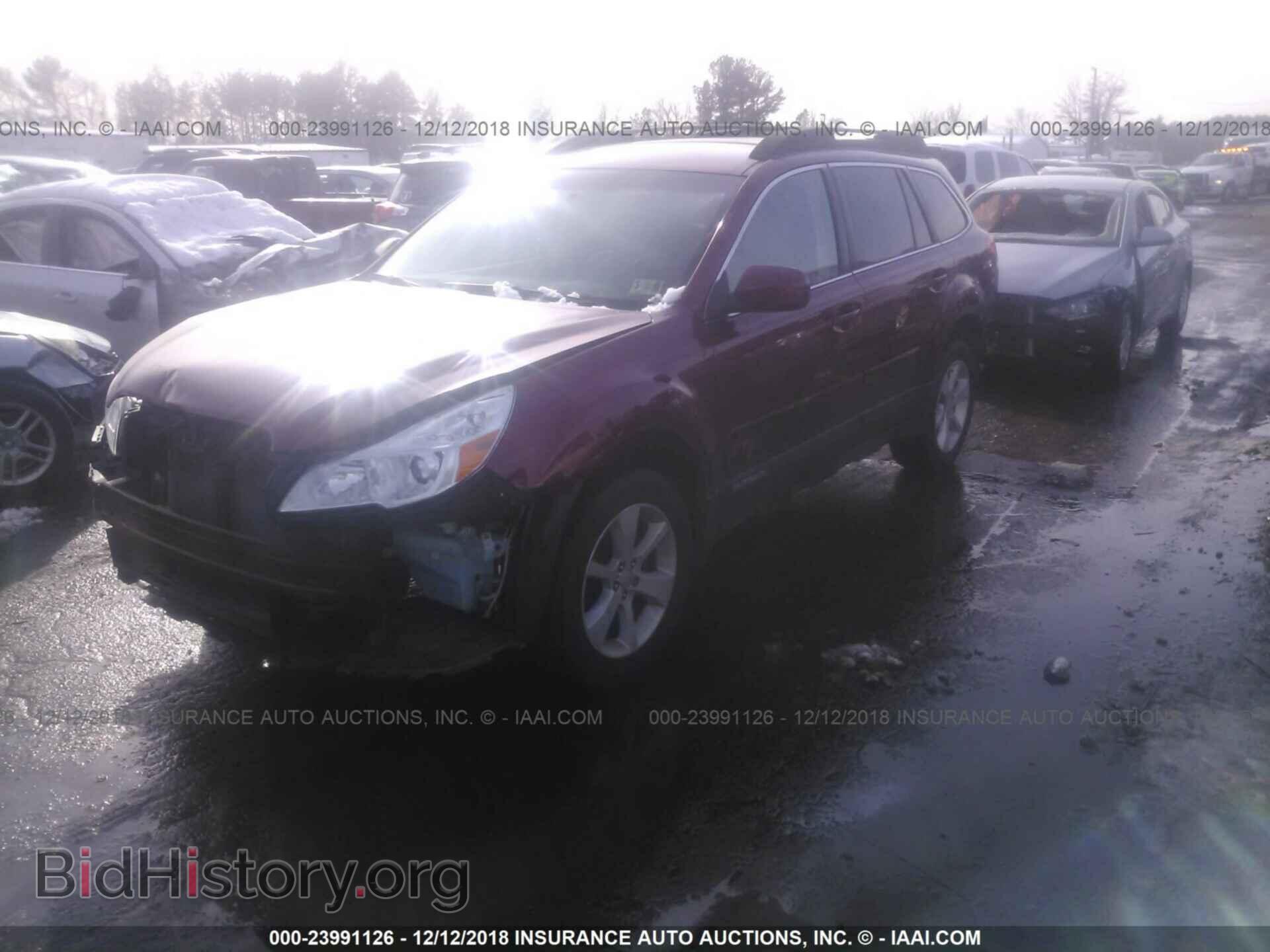 2014 SUBARU OUTBACK - VIN: 4S4BRBCC1E3309543 - Фото 2