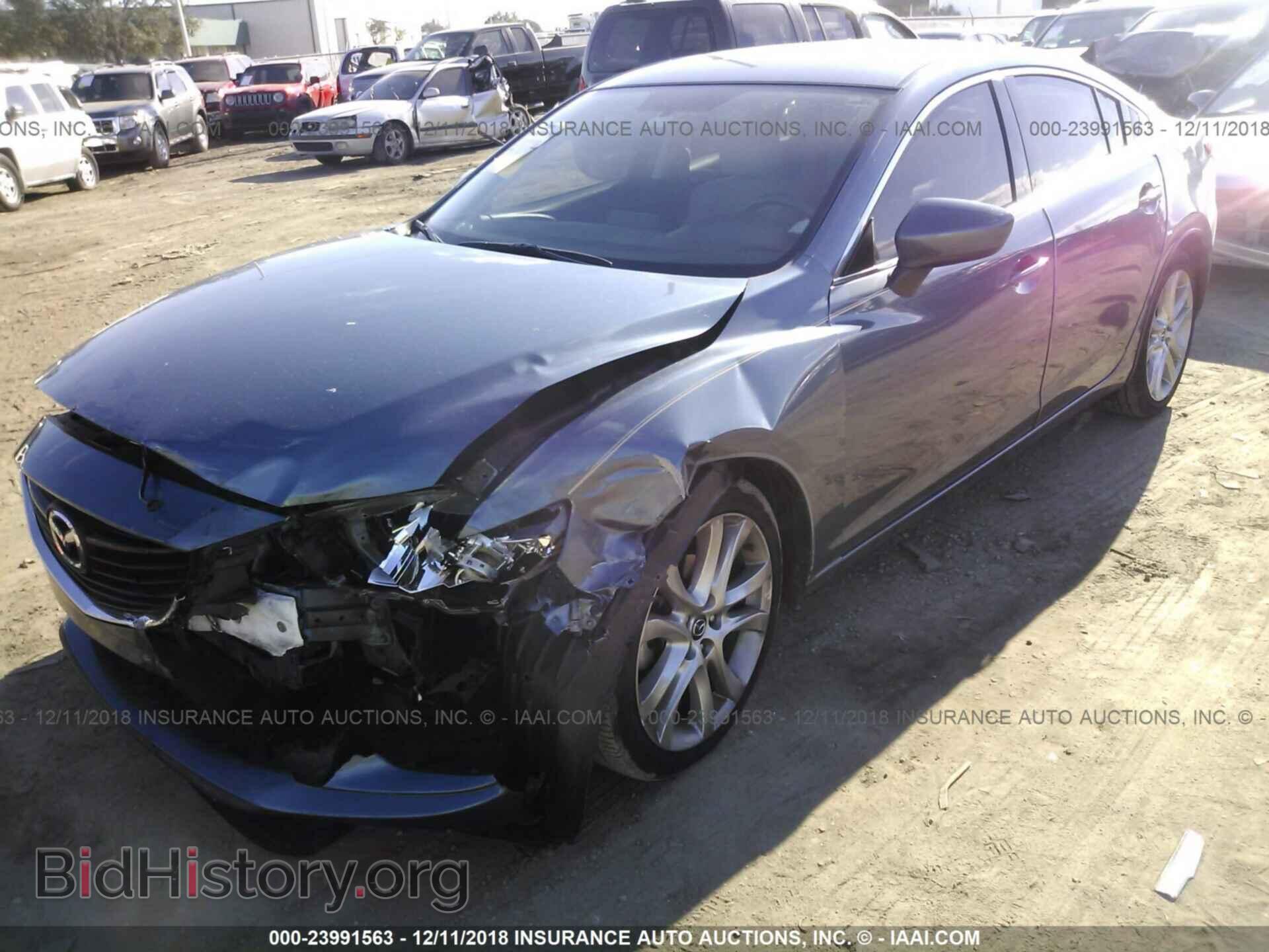 2016 MAZDA 6 - VIN: JM1GJ1V52G1417923 - Фото 2