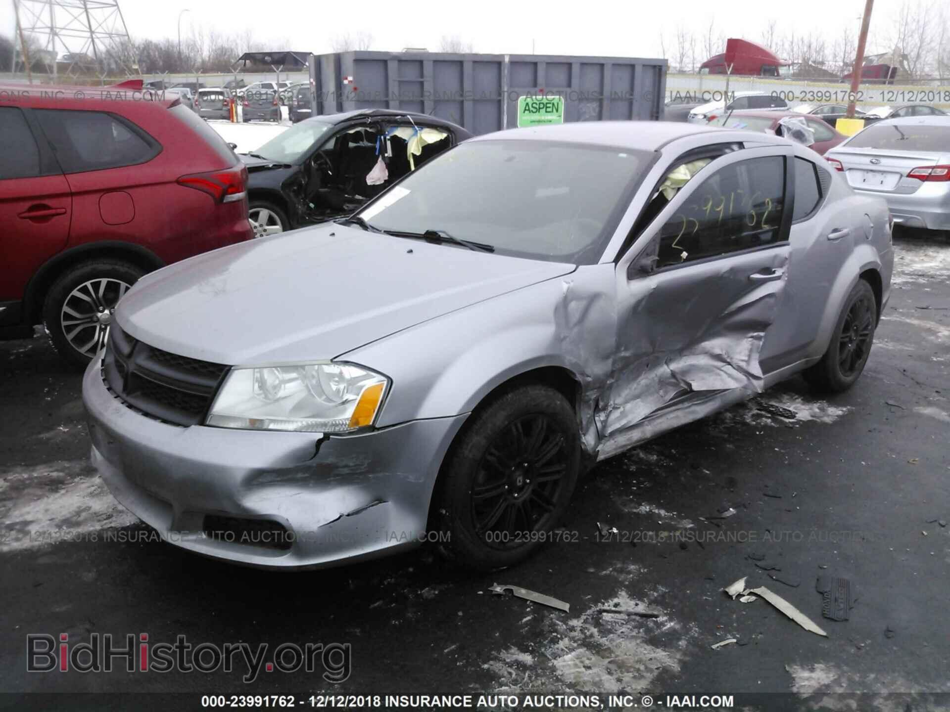 2013 DODGE AVENGER - VIN: 1C3CDZABXDN648724 - Фото 2