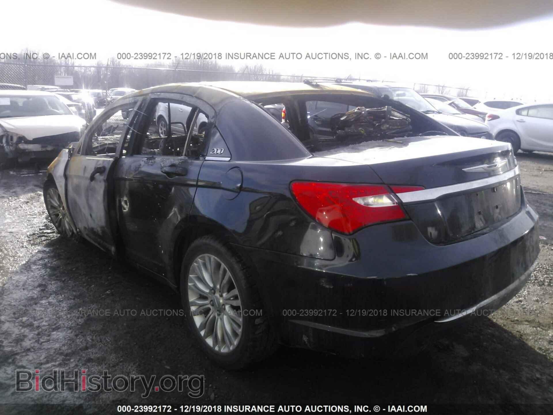 2012 CHRYSLER 200 - VIN: 1C3CCBBB0CN108208 - Фото 3