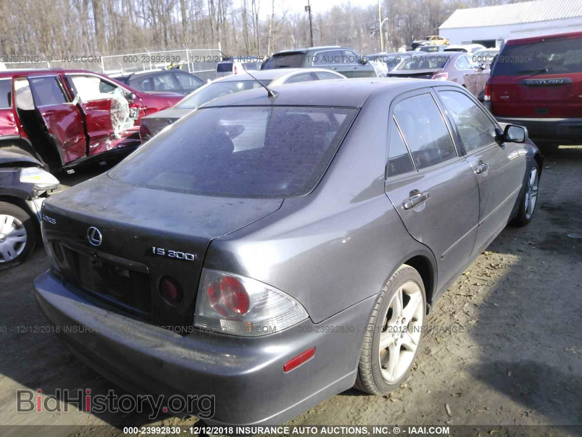 2001 LEXUS IS - VIN: JTHBD182310031039 - Фото 4