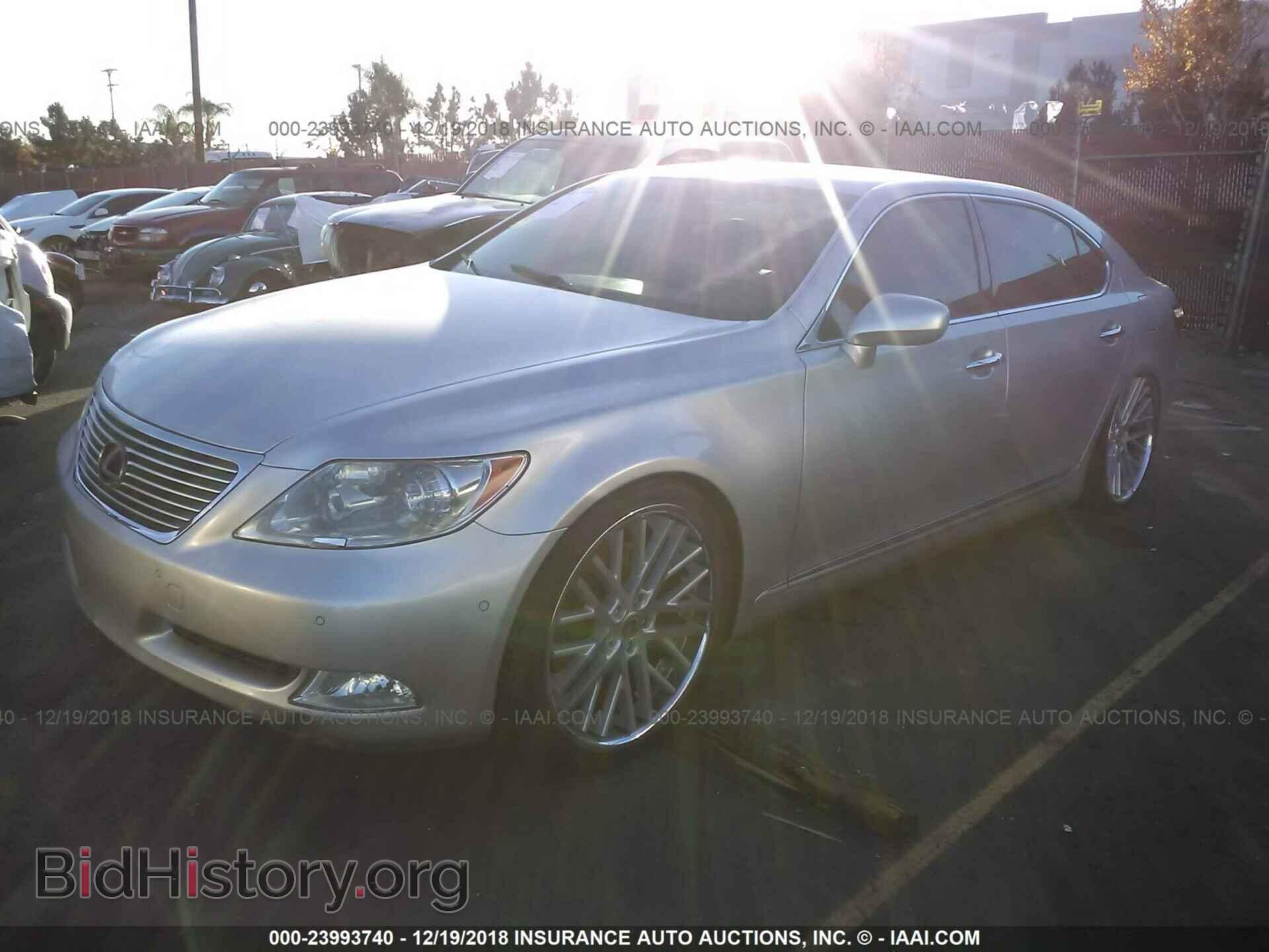 2008 LEXUS LS - VIN: JTHGL46F685024034 - Фото 2