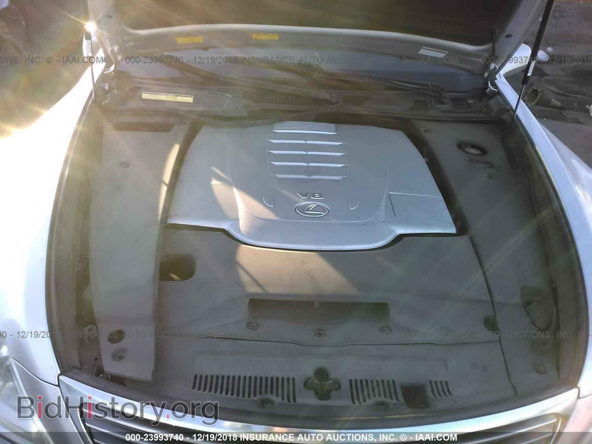 2008 LEXUS LS - VIN: JTHGL46F685024034 - Фото 10