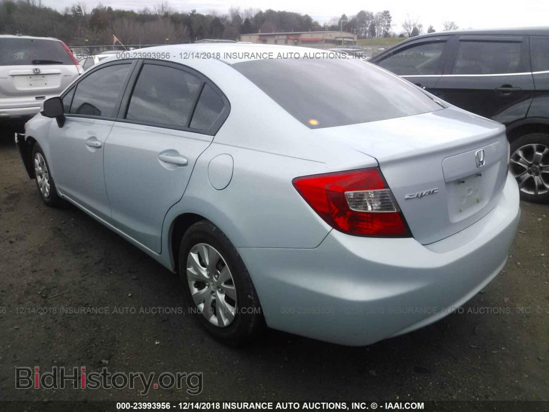2012 HONDA CIVIC - VIN: 19XFB2F50CE077465 - Фото 3
