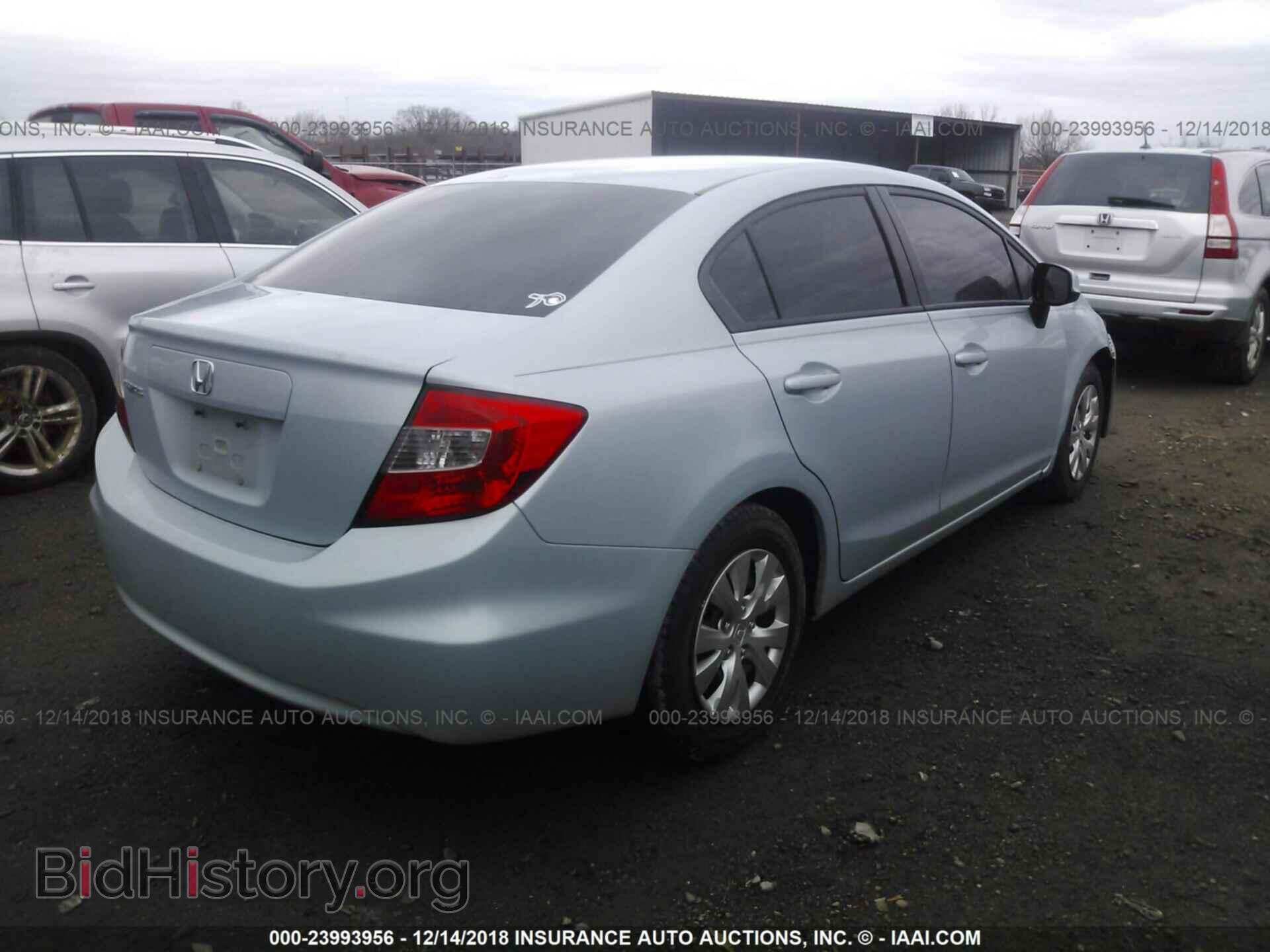 2012 HONDA CIVIC - VIN: 19XFB2F50CE077465 - Фото 4