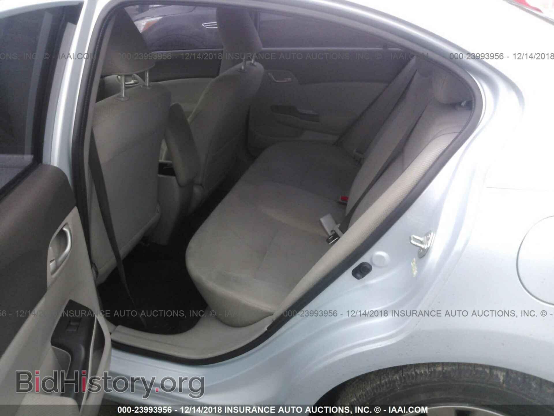 2012 HONDA CIVIC - VIN: 19XFB2F50CE077465 - Фото 8