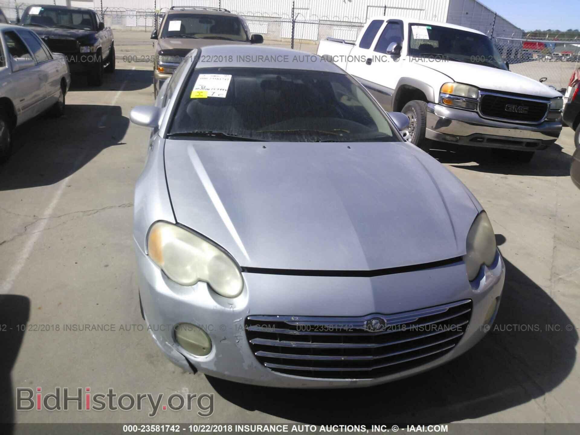 2003 CHRYSLER SEBRING - VIN: 4C3AG52H43E119986 - Photo 6