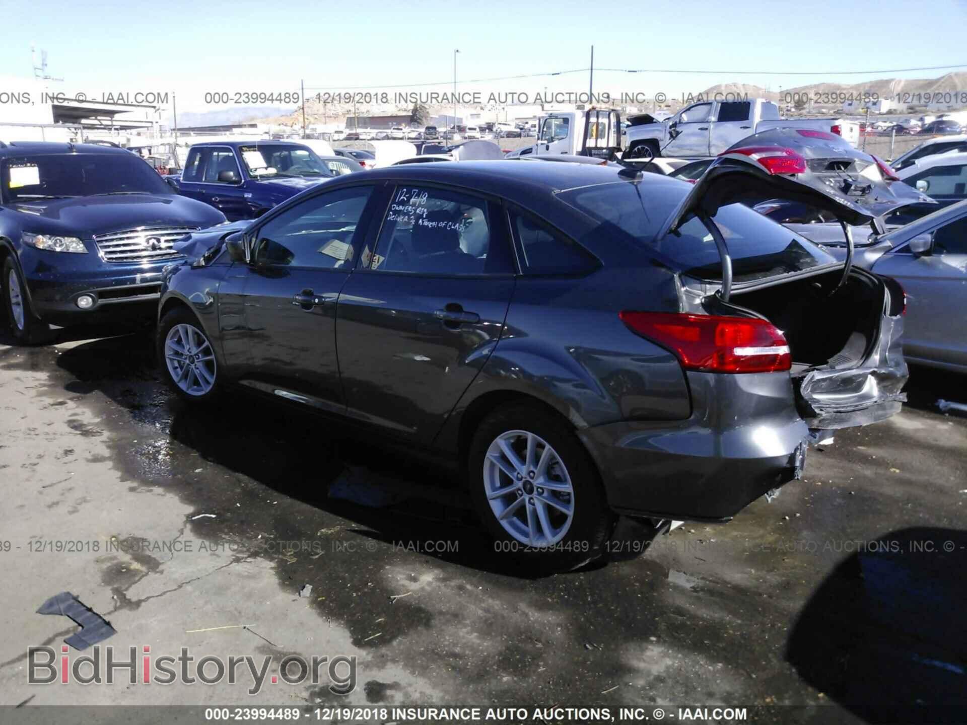 2018 FORD FOCUS - VIN: 1FADP3FE6JL278263 - Фото 3