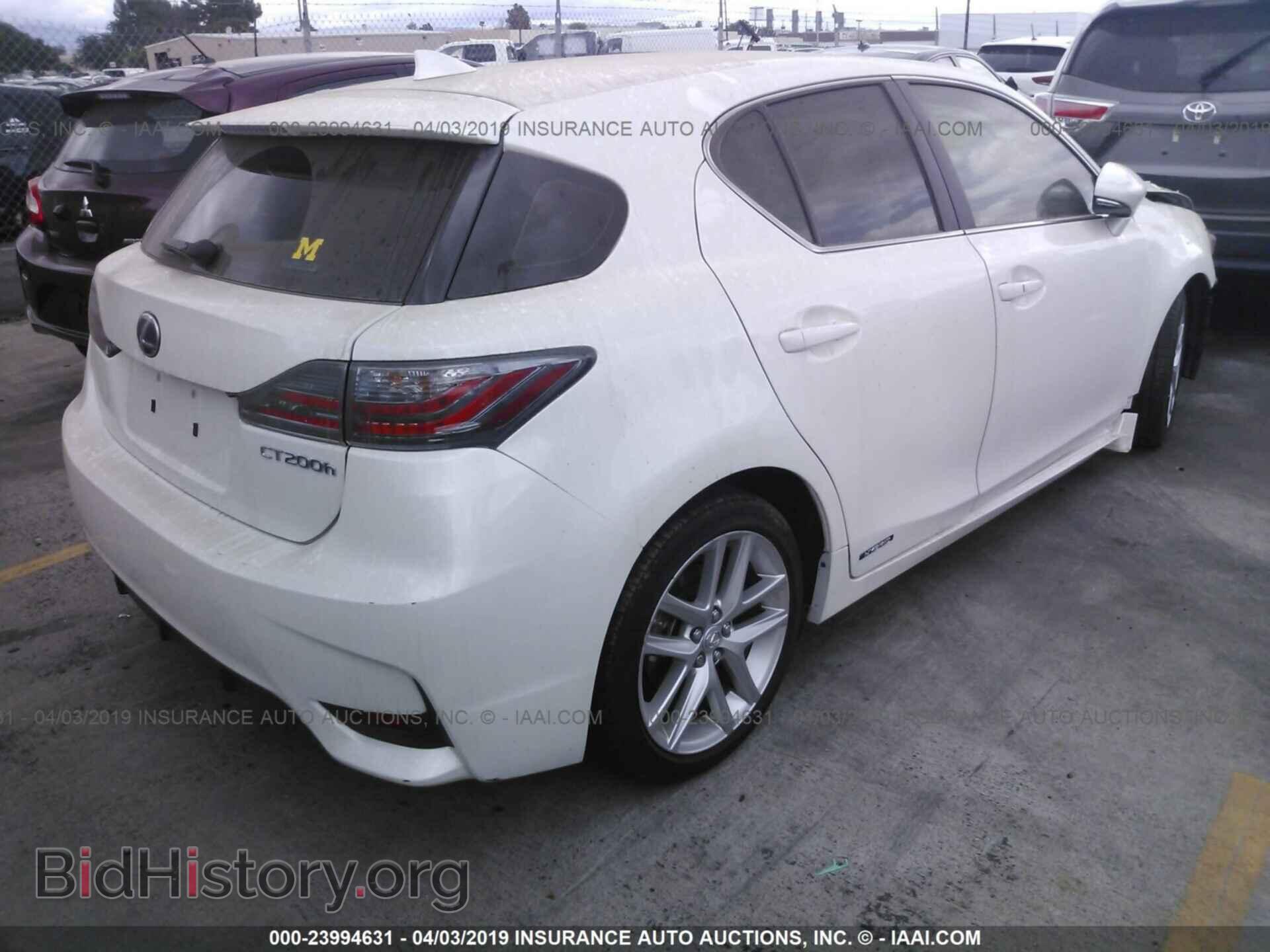 2016 LEXUS CT - VIN: JTHKD5BH8G2257255 - Фото 4