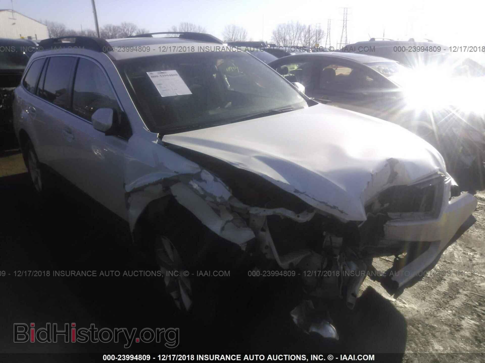 Фотография 4S4BRDNC8E2224228 - SUBARU OUTBACK 2014