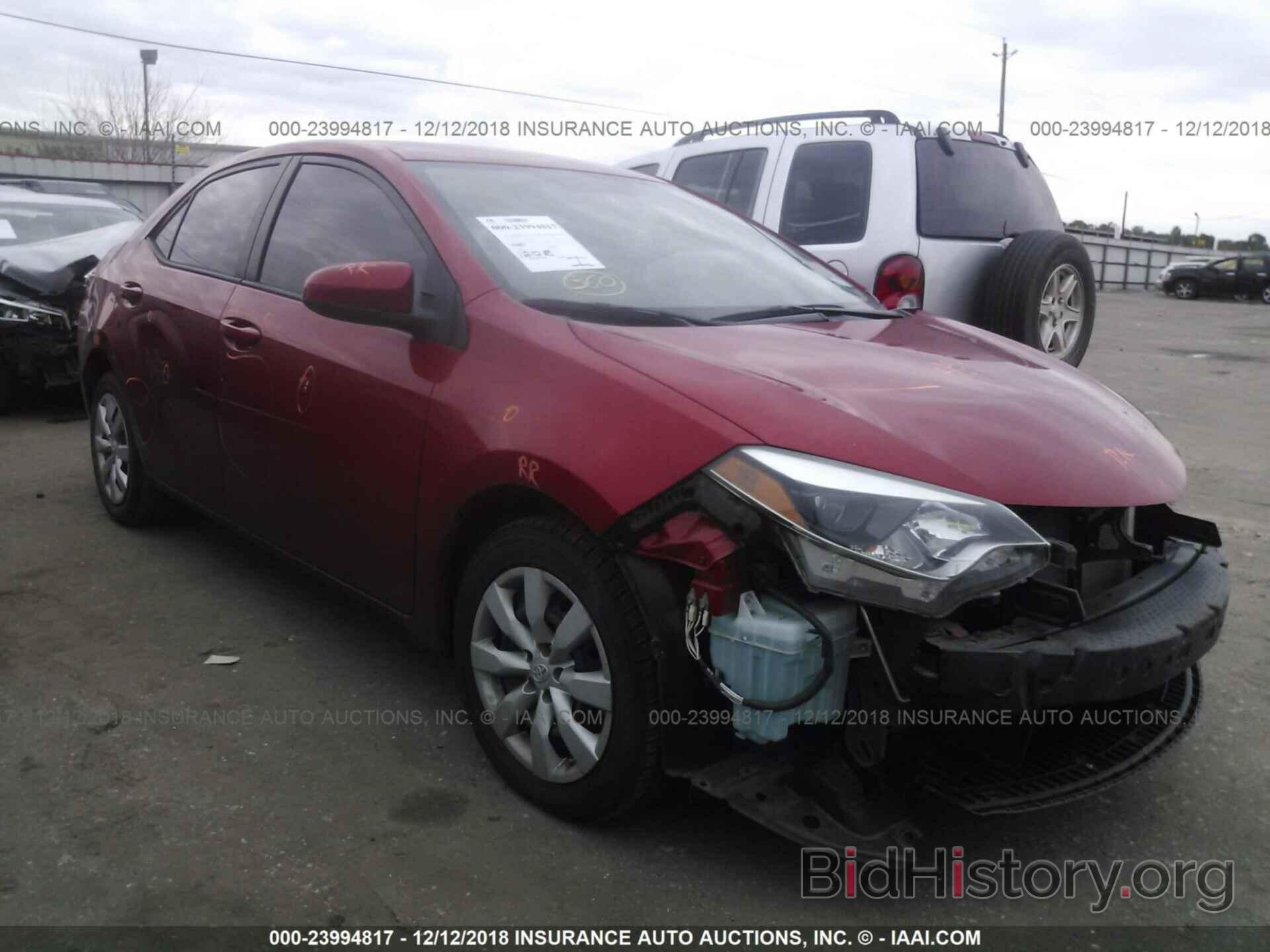 Photo 5YFBURHE6FP296187 - TOYOTA COROLLA 2015