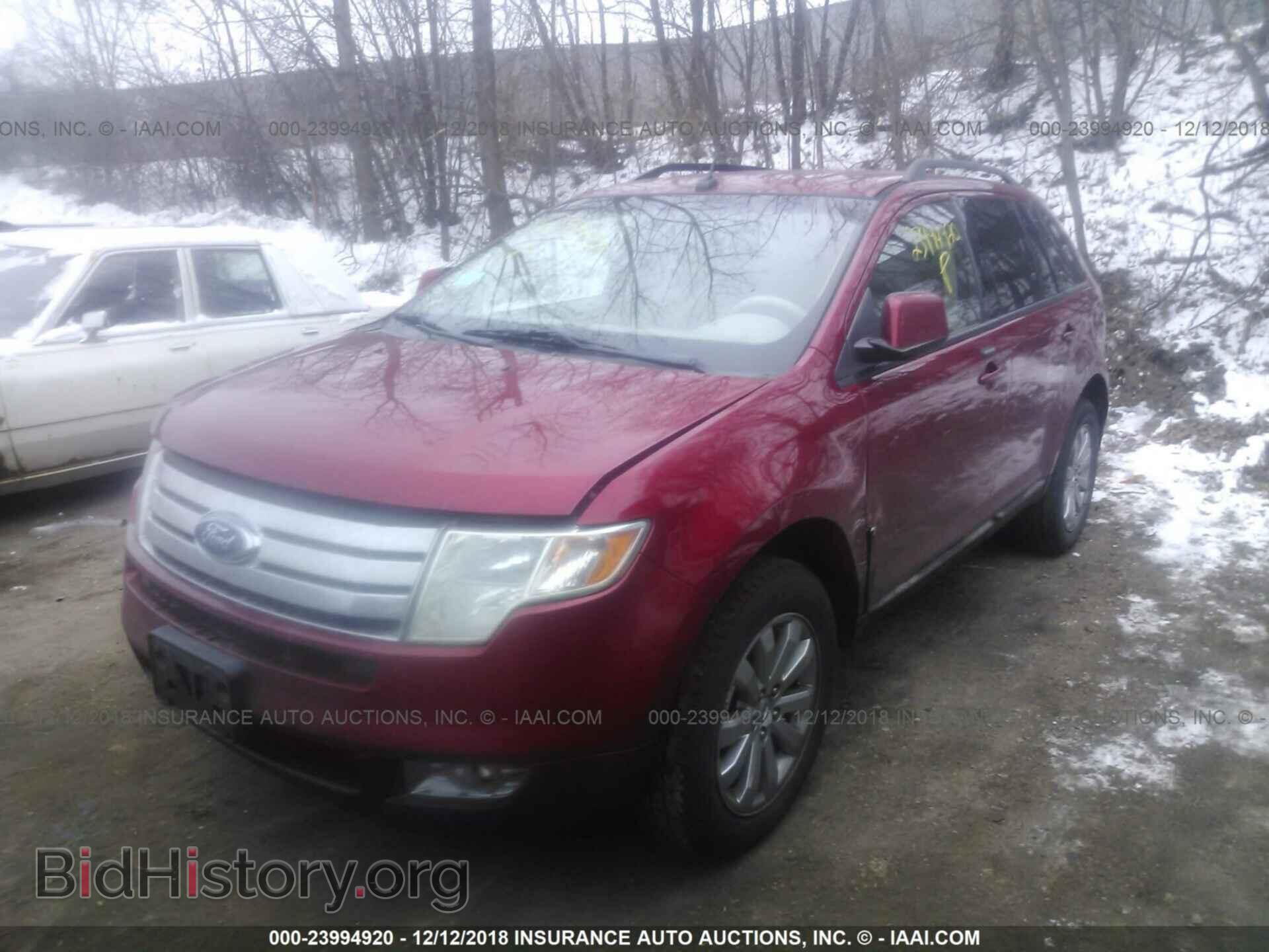 2007 FORD EDGE - VIN: 2FMDK39C87BB32342 - Фото 2