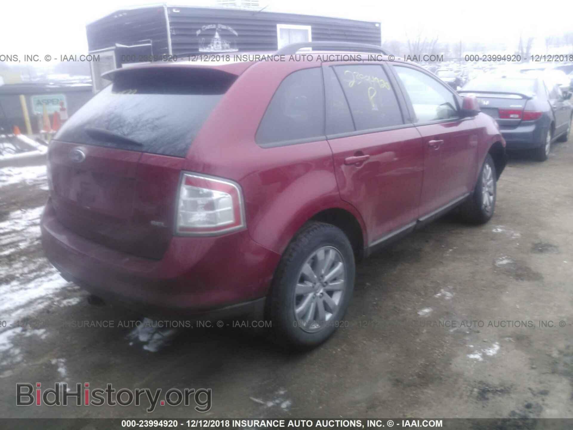 2007 FORD EDGE - VIN: 2FMDK39C87BB32342 - Фото 4