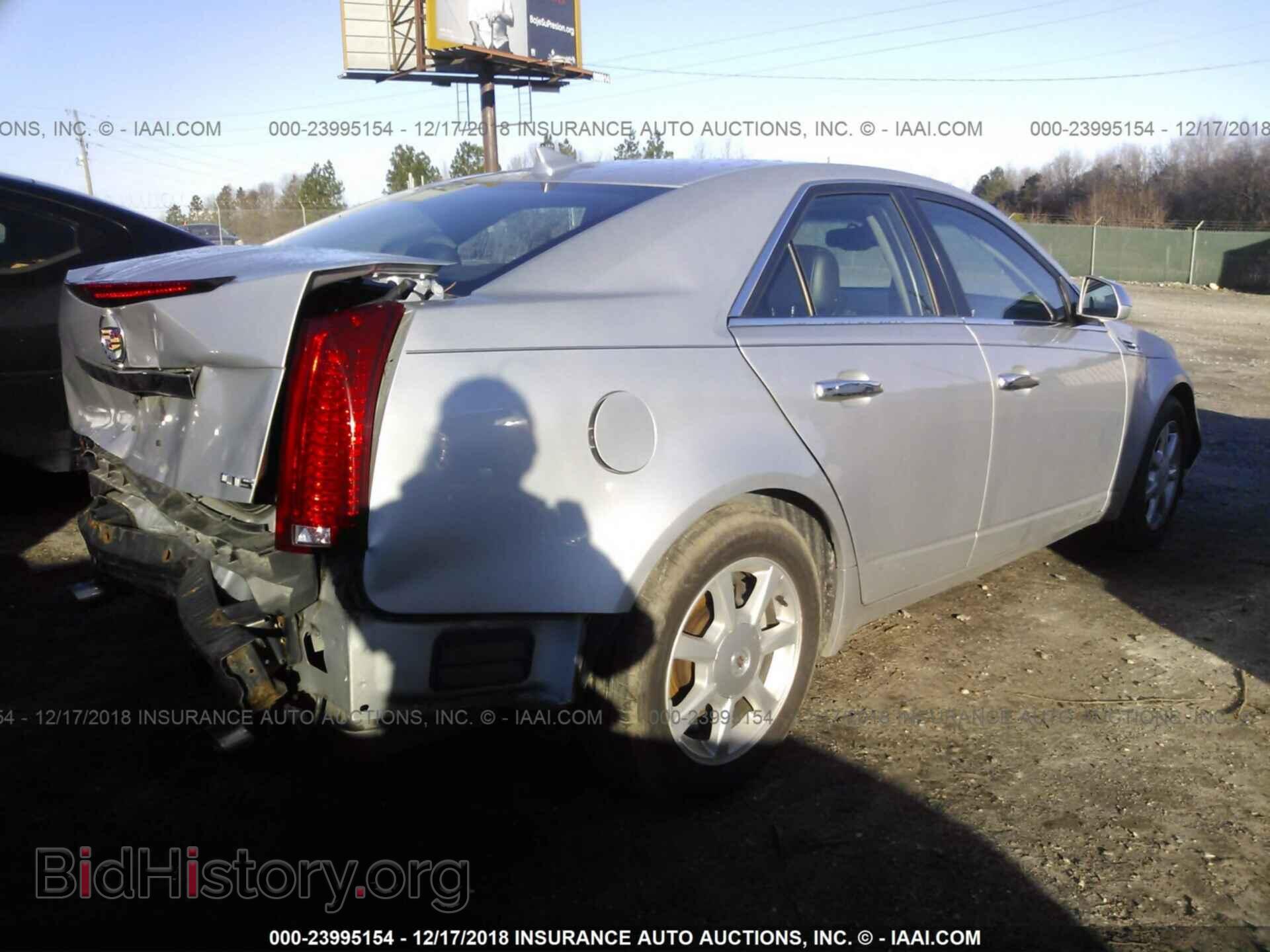 2009 CADILLAC CTS - VIN: 1G6DF577490153688 - Фото 4