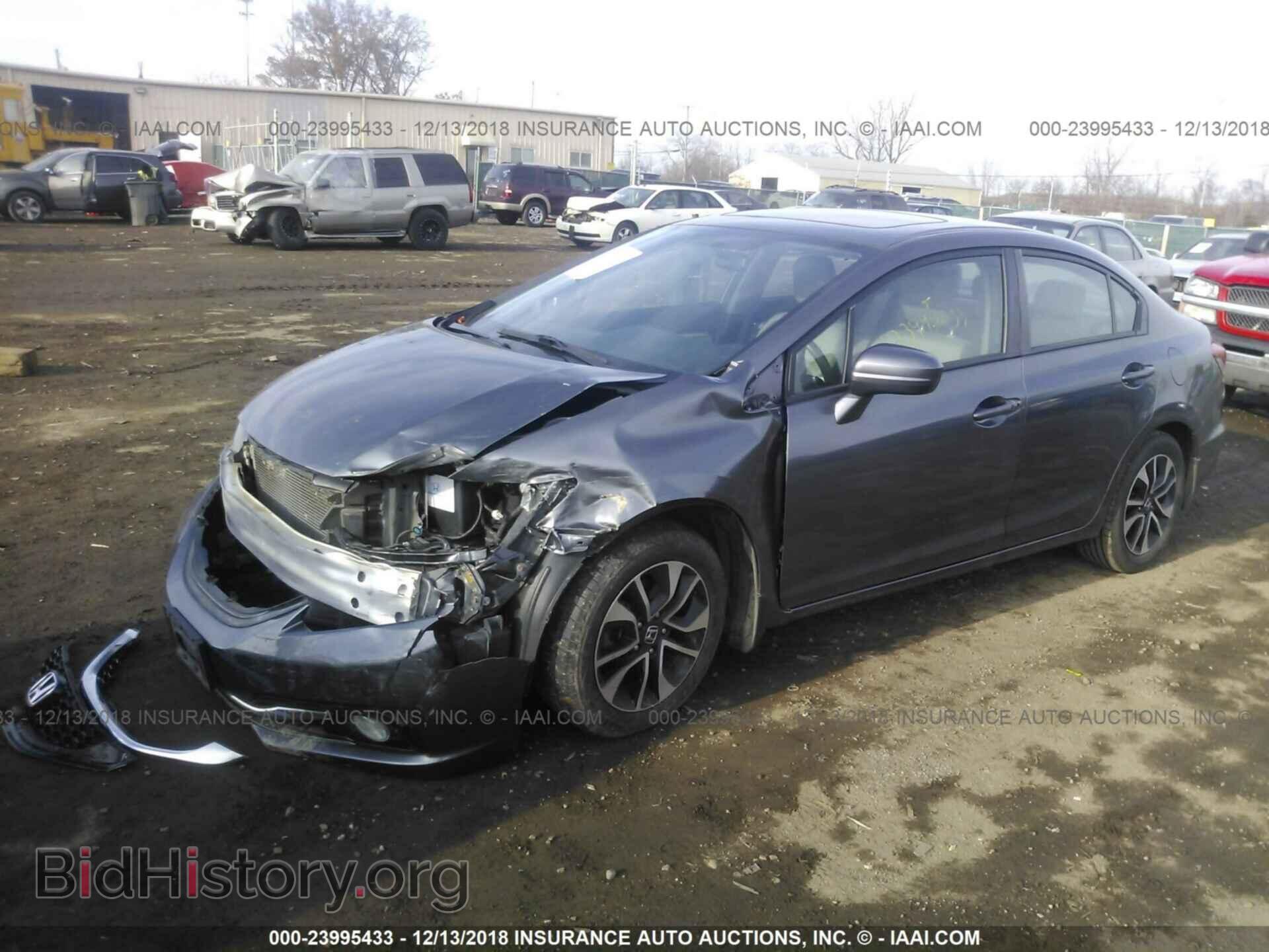 2014 HONDA CIVIC - VIN: 2HGFB2F83EH559558 - Photo 2