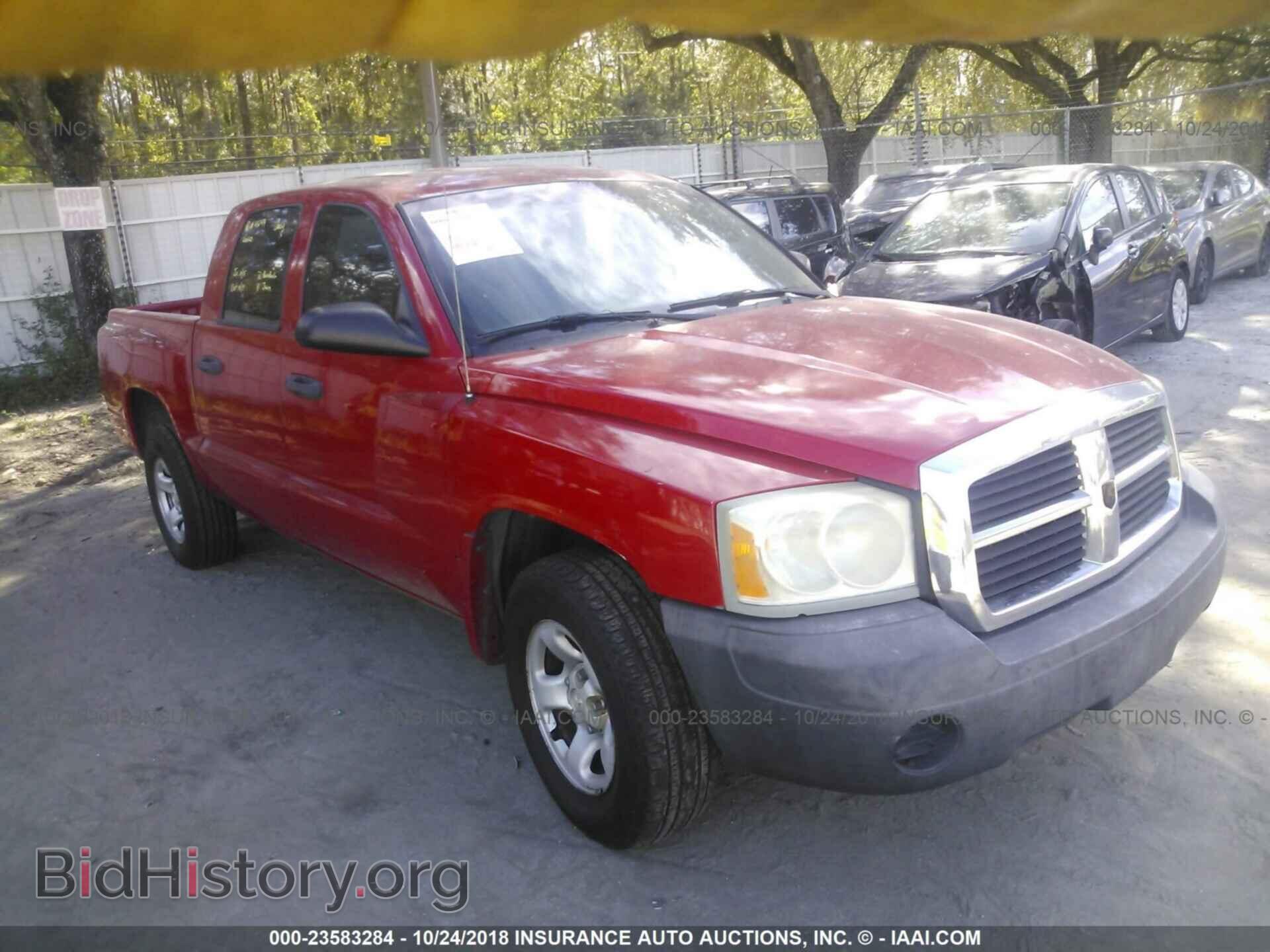 Photo 1D7HE28K65S161136 - DODGE DAKOTA 2005