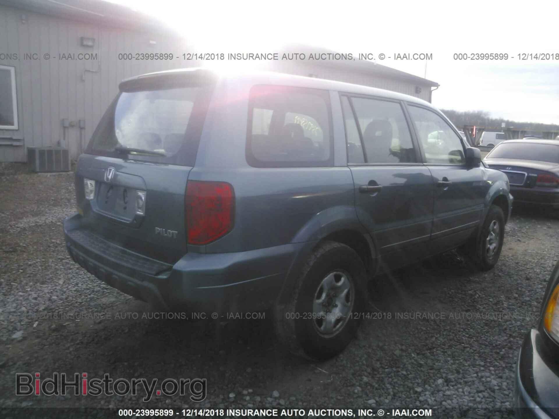 2005 HONDA PILOT - VIN: 2HKYF181X5H549378 - Фото 4