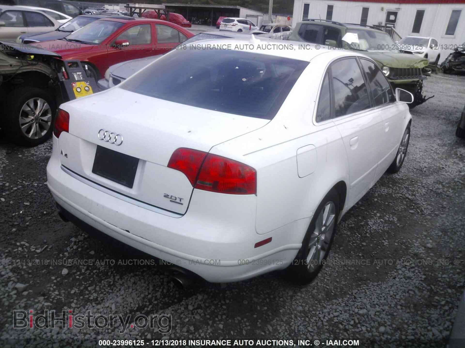 2007 AUDI A4 - VIN: WAUDF78E47A063533 - Фото 4