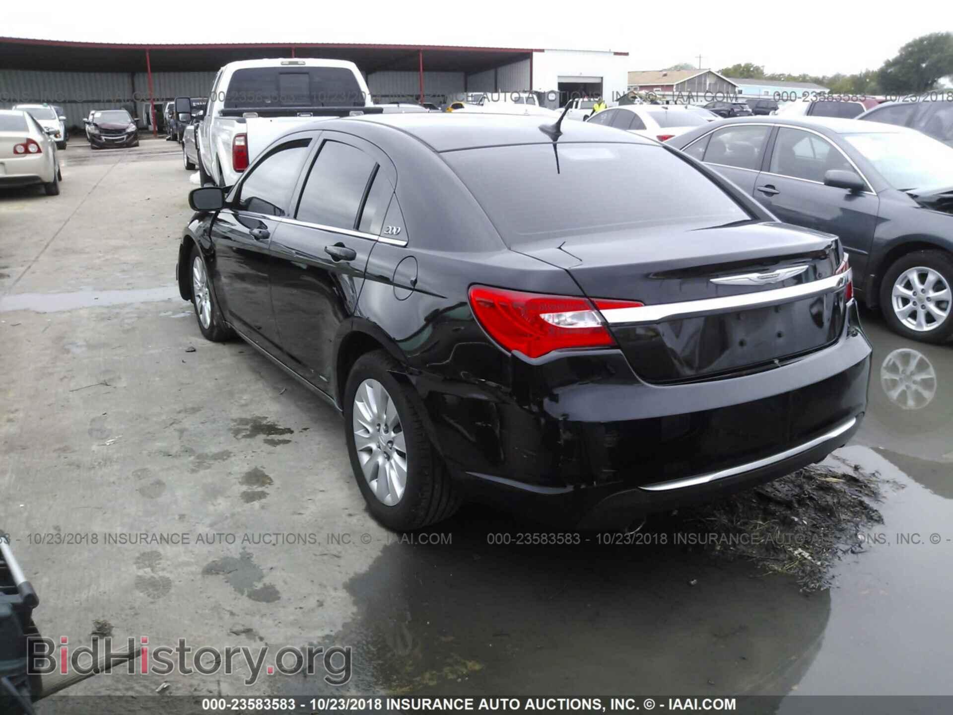 2013 CHRYSLER 200 - VIN: 1C3CCBAG2DN727956 - Фото 3
