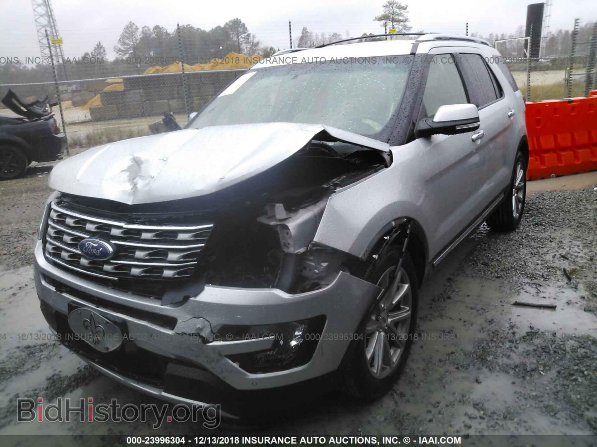 2016 FORD EXPLORER - VIN: 1FM5K7F84GGC82422 - Фото 2
