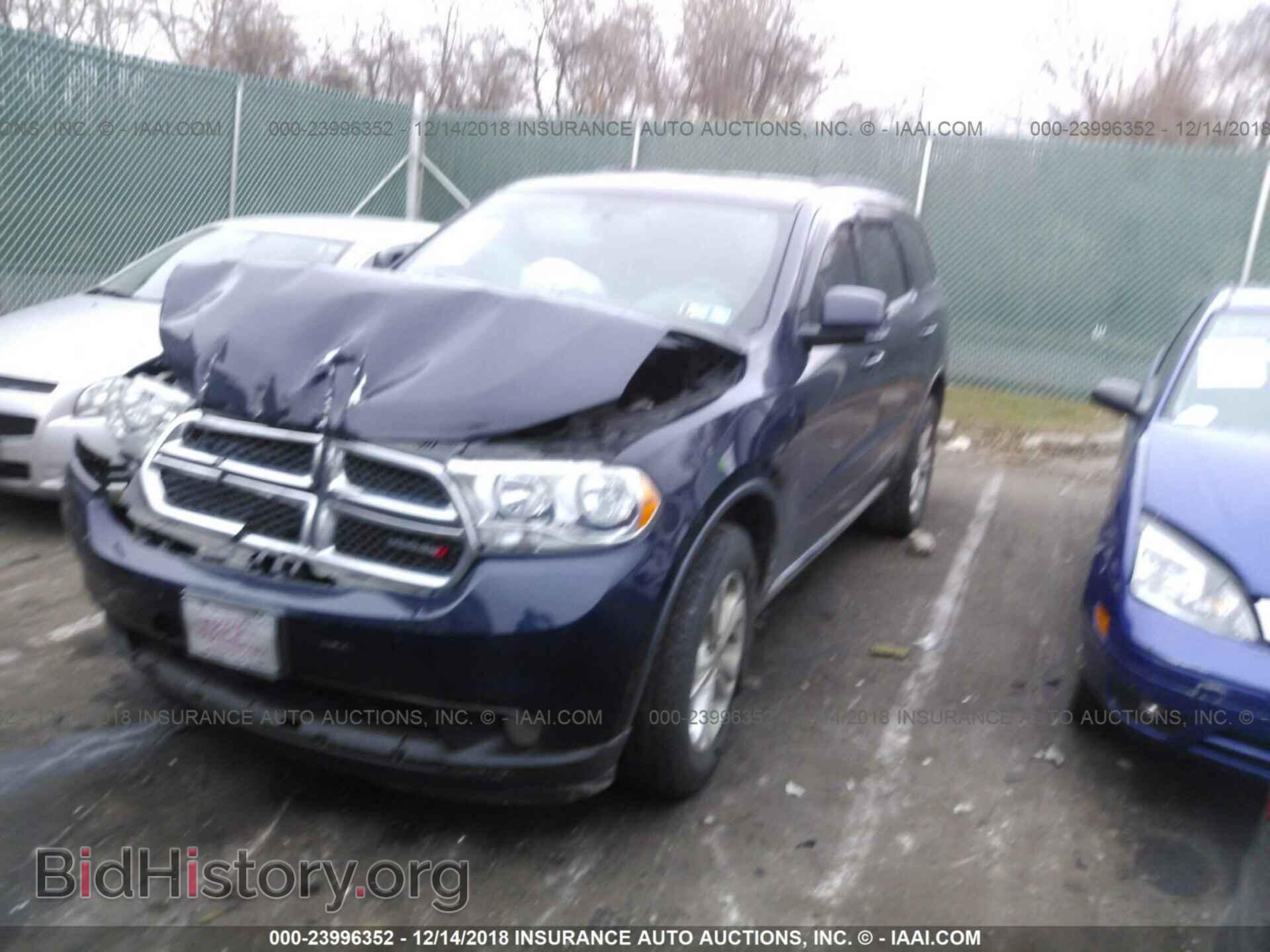 2012 DODGE DURANGO - VIN: 1C4RDJDG2CC285893 - Фото 2