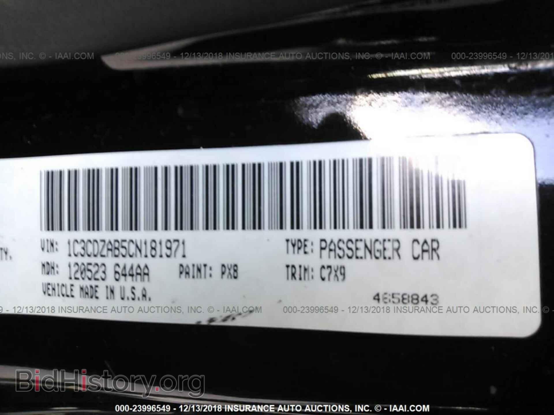 2012 DODGE AVENGER - VIN: 1C3CDZAB5CN181971 - Photo 9