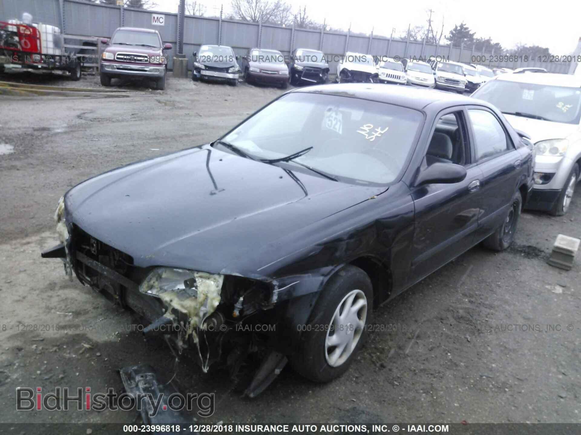 1998 MAZDA 626 - VIN: 1YVGF22C5W5740990 - Фото 2