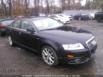 2011 Audi A6, черный — VIN WAUFGAFB0BN042367, IAAI