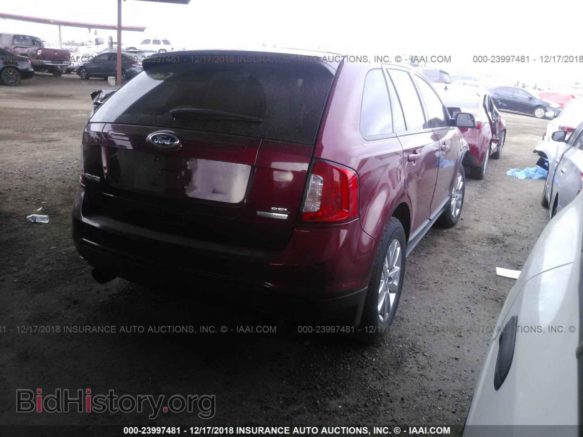 2013 FORD EDGE - VIN: 2FMDK3J9XDBB25307 - Фото 4