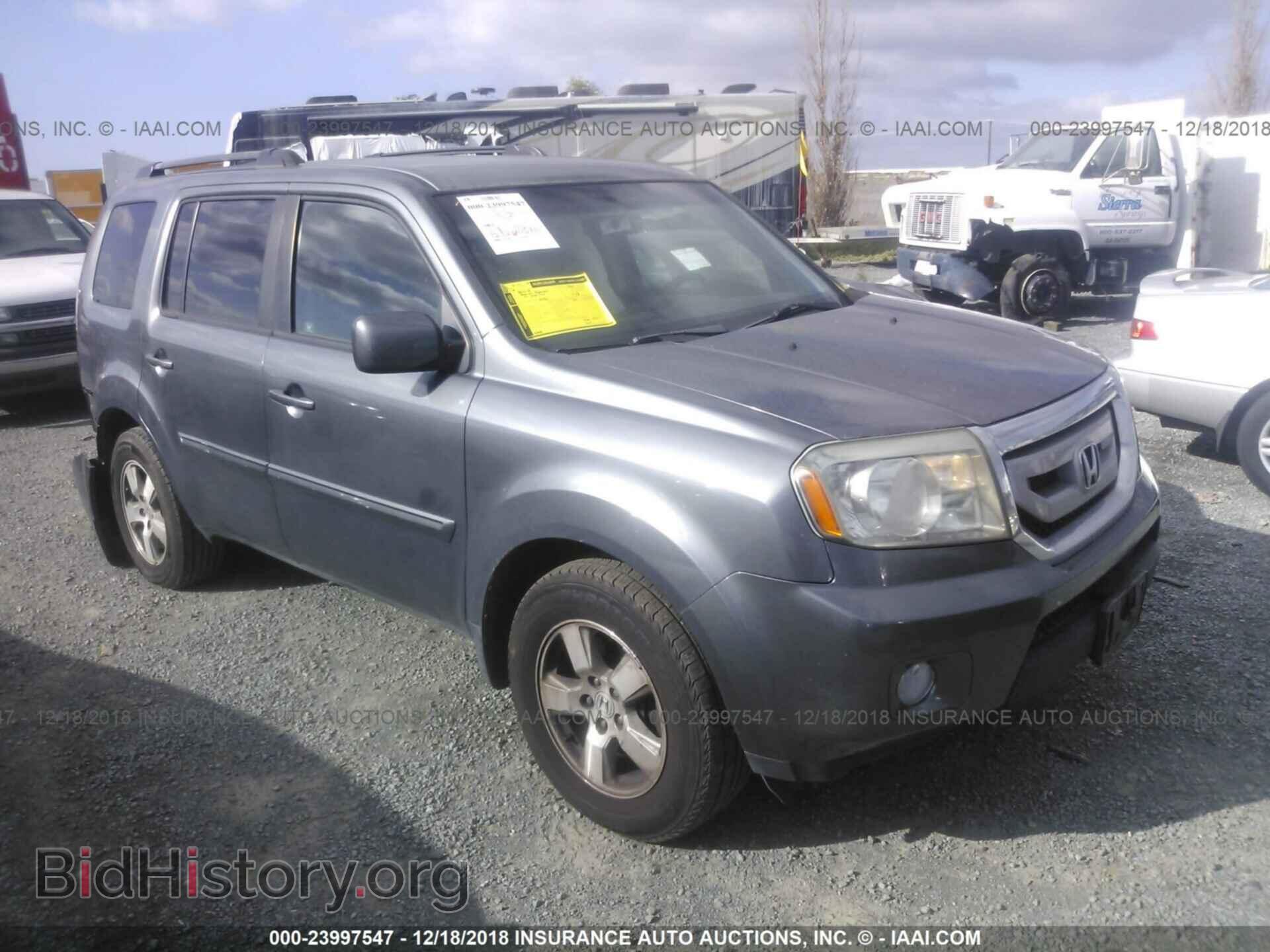 Фотография 5FNYF3H40BB033806 - Honda Pilot 2011