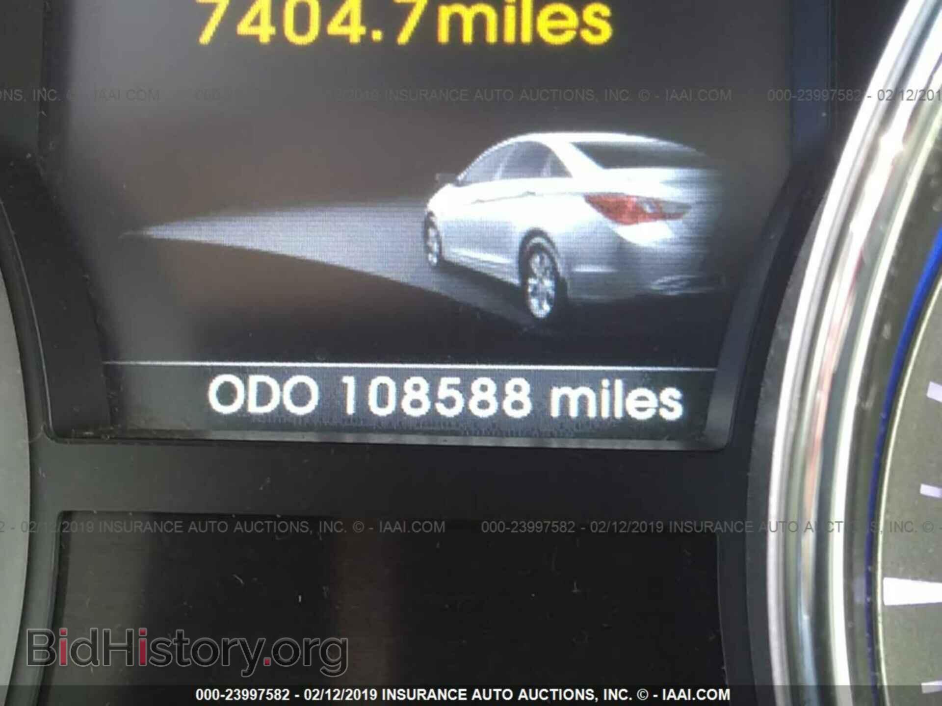 2014 HYUNDAI SONATA - VIN: 5NPEC4AB2EH821423 - Фото 7
