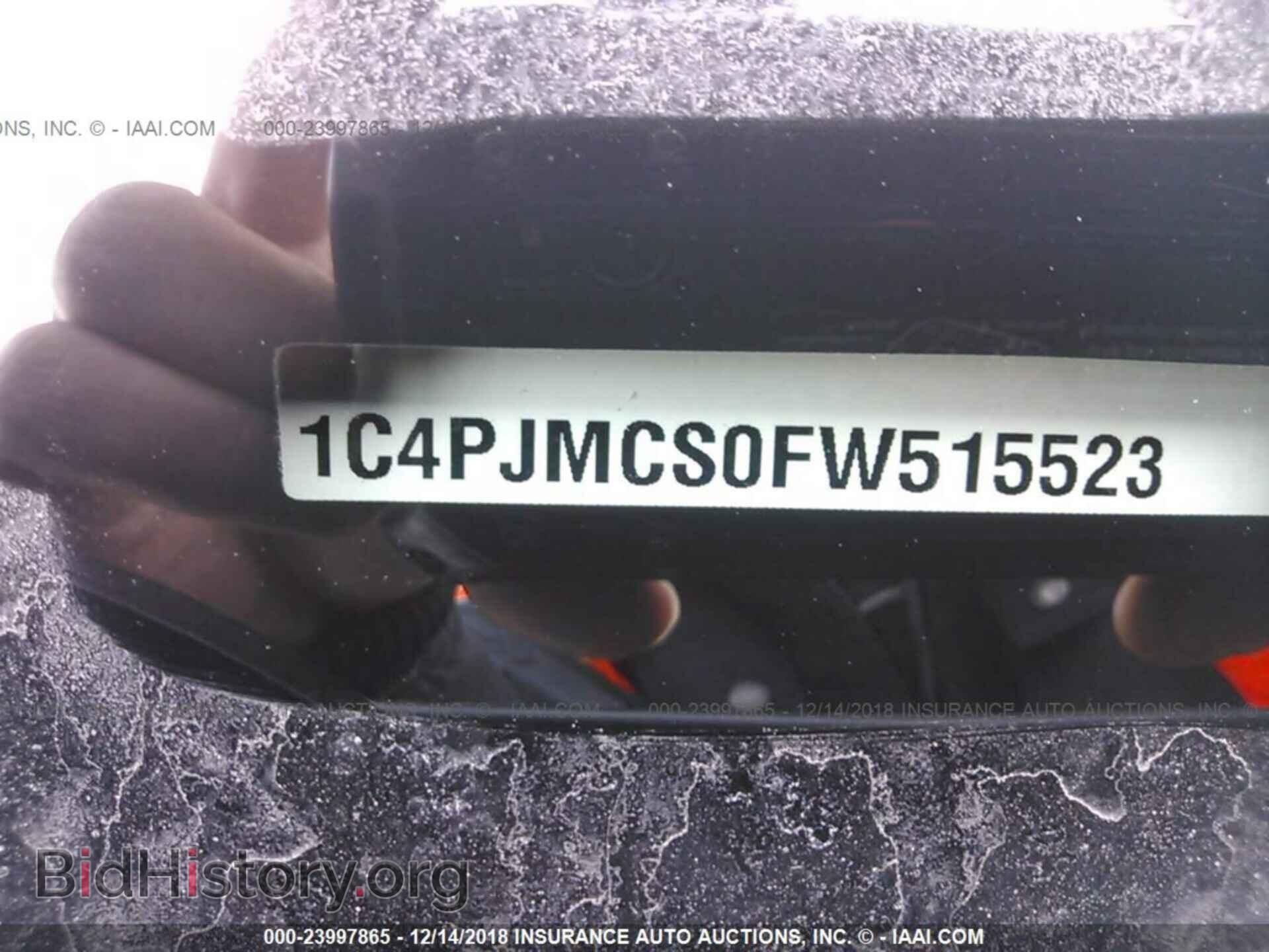 2015 JEEP CHEROKEE - VIN: 1C4PJMCS0FW515523 - Фото 9