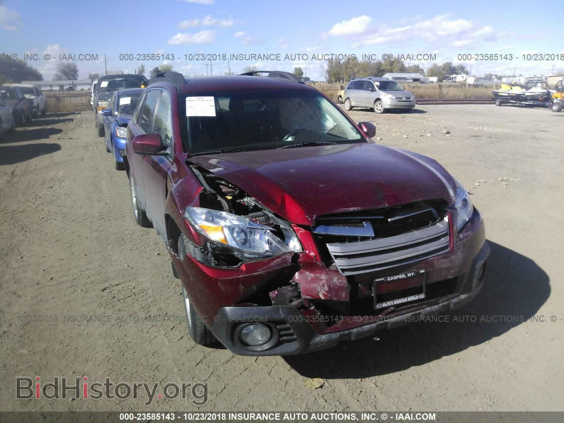 2013 SUBARU OUTBACK - VIN: 4S4BRCCC3D1282362 - Photo 6