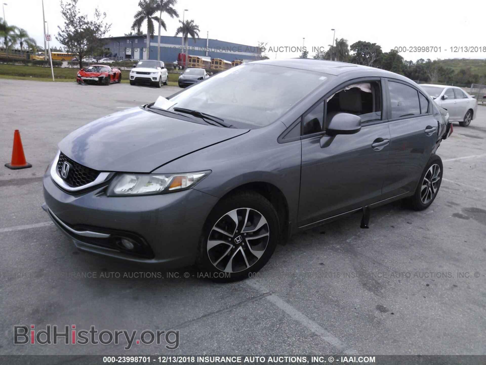 2013 Honda Civic - VIN: 19XFB2F92DE092182 - Фото 2