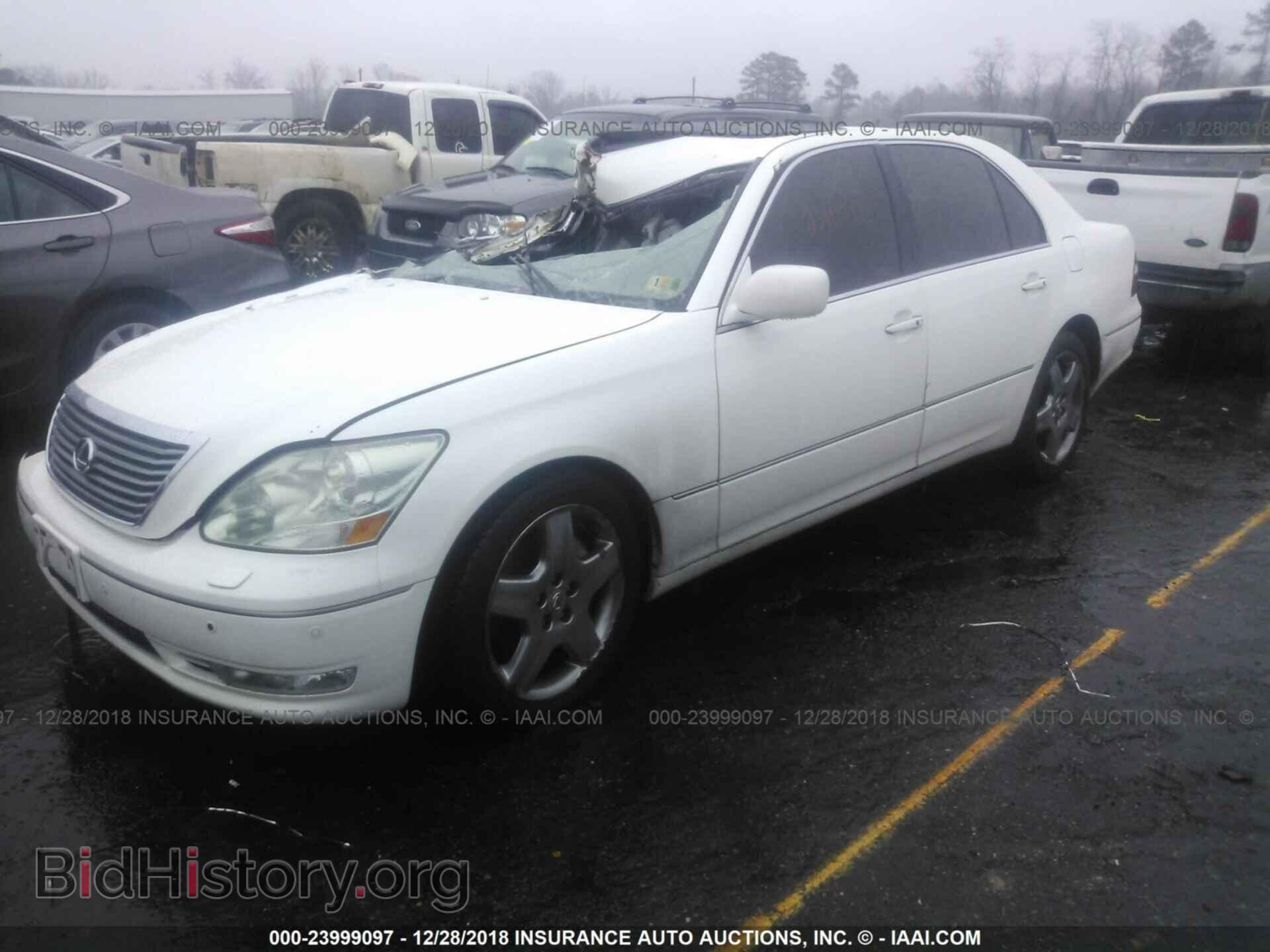 2005 LEXUS LS - VIN: JTHBN36F855013353 - Photo 2