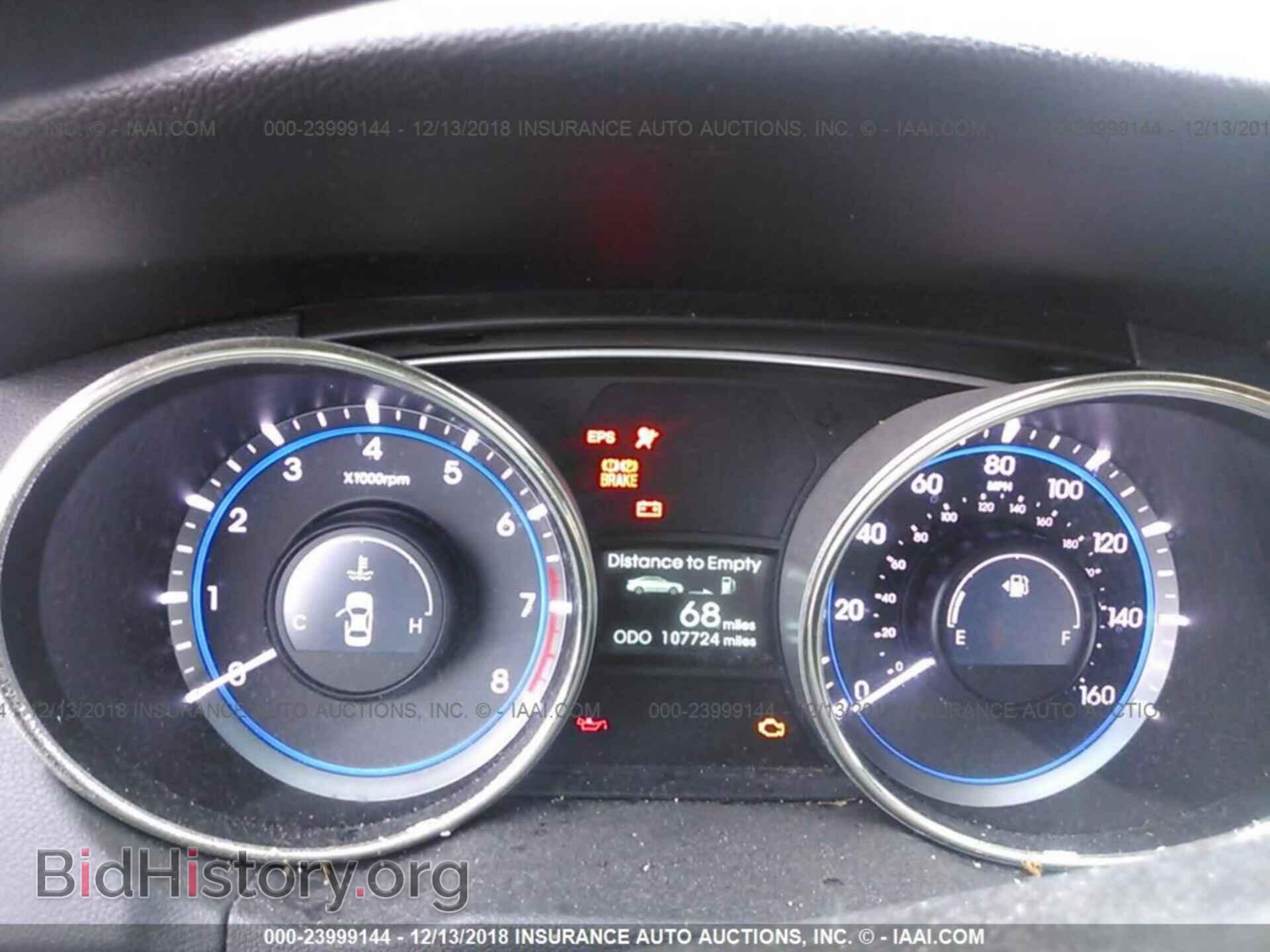 2012 HYUNDAI SONATA - VIN: 5NPEB4AC6CH410048 - Фото 7