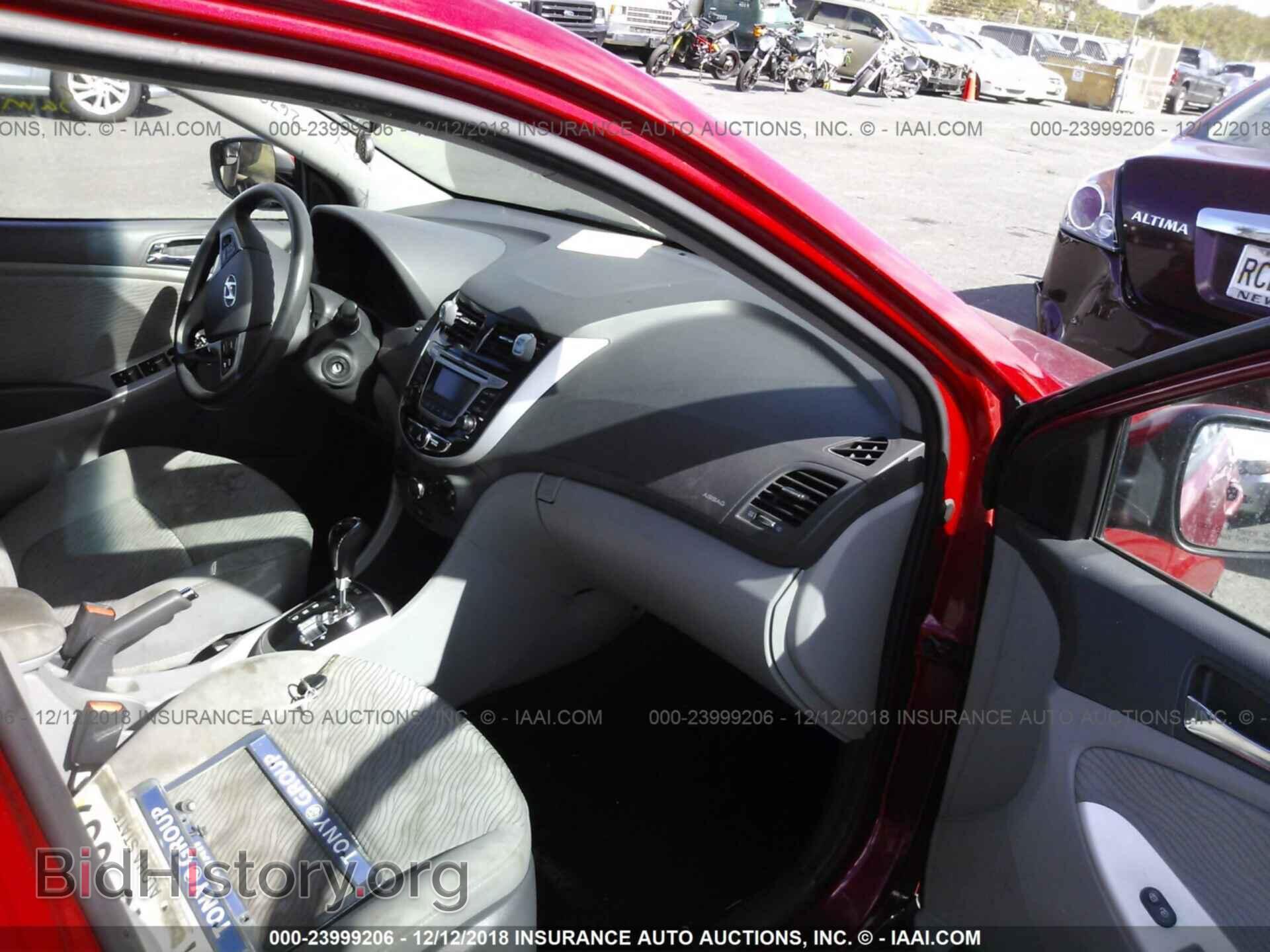 2014 HYUNDAI ACCENT - VIN: KMHCU4AE6EU765471 - Фото 5