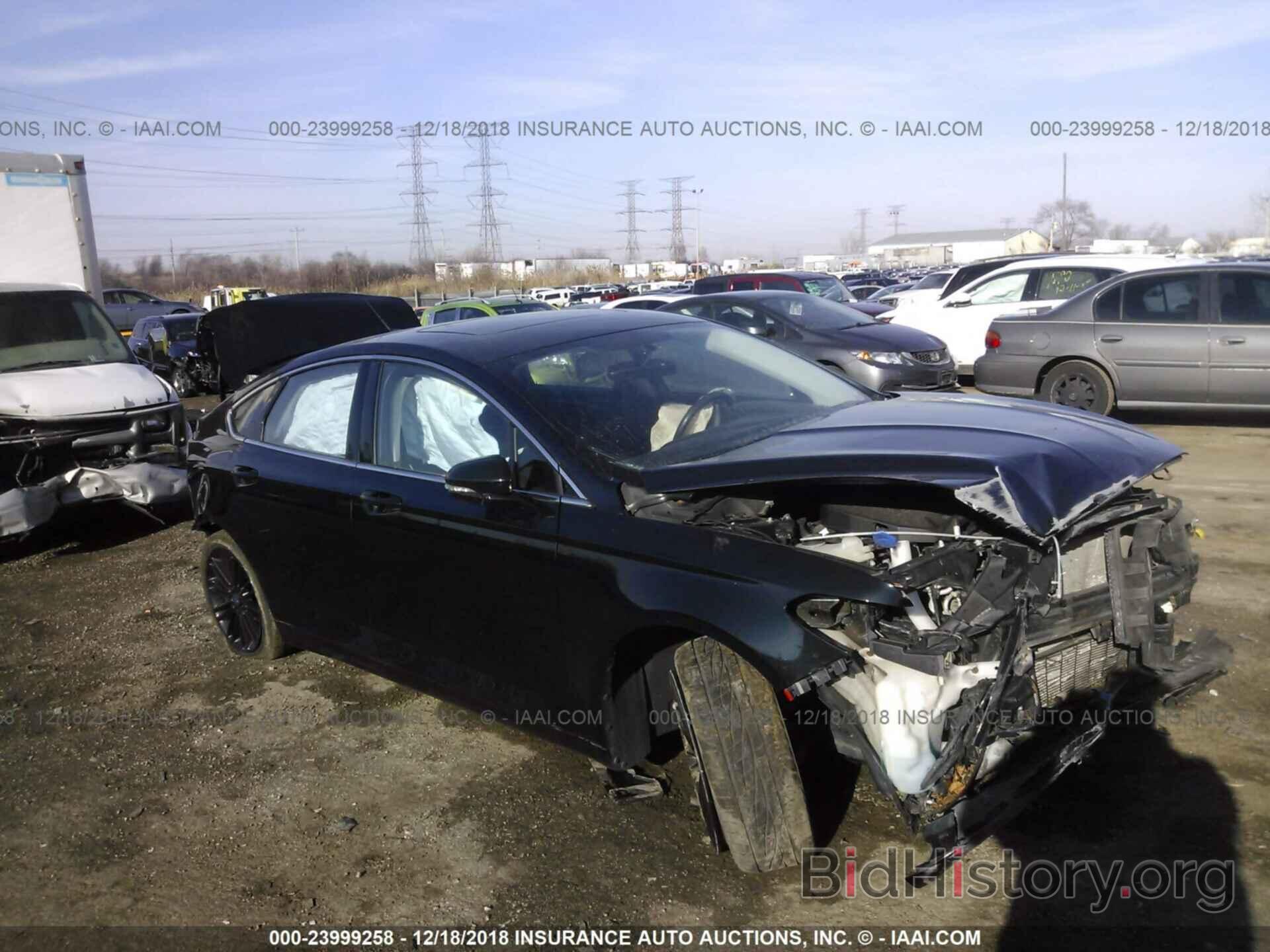 Photo 3FA6P0HDXER101850 - FORD FUSION 2014