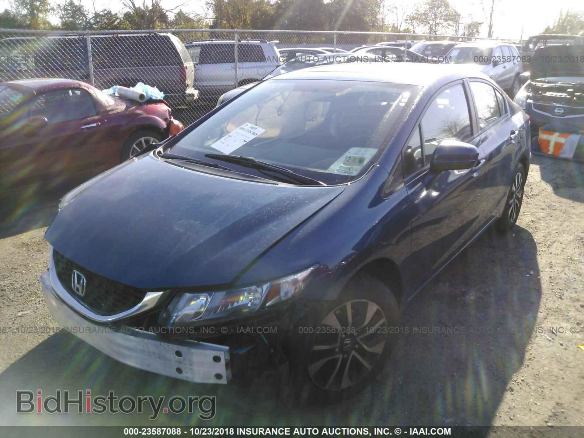 2014 HONDA CIVIC - VIN: 2HGFB2F81EH543486 - Photo 2