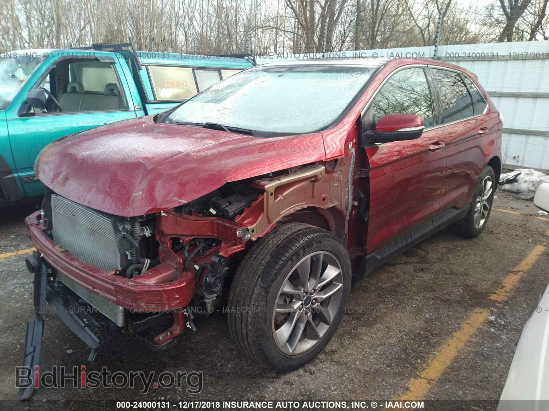 2016 FORD EDGE - VIN: 2FMPK4K87GBC36149 - Photo 2