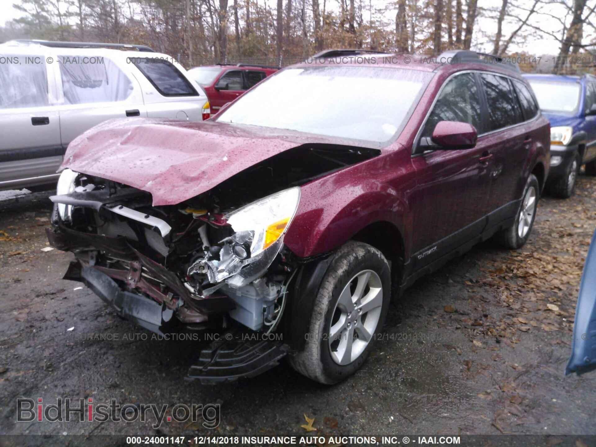 2014 SUBARU OUTBACK - VIN: 4S4BRBCC9E3201218 - Photo 2